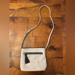 Elegant Cream Crossbody Bag